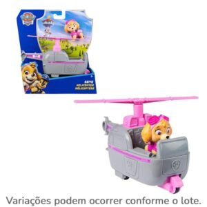 Patrulha Canina Veiculo Solido de Resgate Helicóptero Skye – Sunny 2719