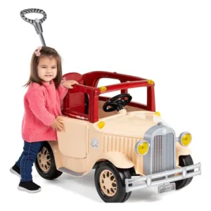 Carrinho De Passeio Calhambek Classic Com Empurrador E Pedal Calesita