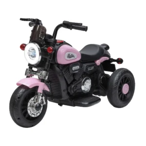 Mini Moto Elétrica Infantil Halei Bateria 6v Rosa Zippy Toys