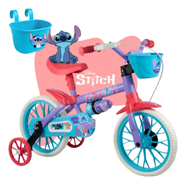 Bicicleta Infantil Aro 12 Nathor Stitch