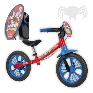 Bicicleta Infantil Equilíbrio Balance Nathor 12″ Homem Aranha