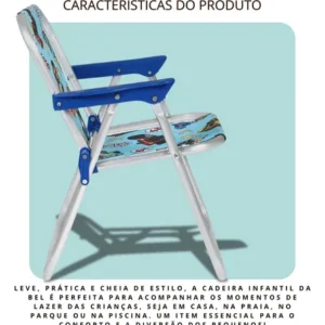 Cadeira Infantil em Alumínio Hot Wheels Belfix
