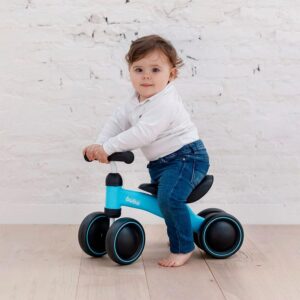 Bicicleta De Equilíbrio 4 Rodas Azul – Buba 13516