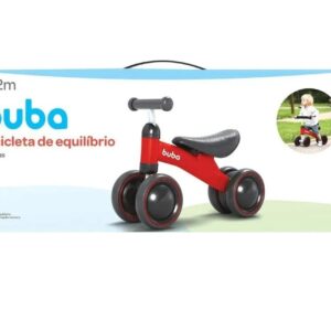 Bicicleta De Equilíbrio 4 Rodas Vermelha – Buba 10728