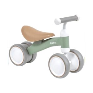 Bicicleta De Equilíbrio 4 Rodas Verde – Buba 18813