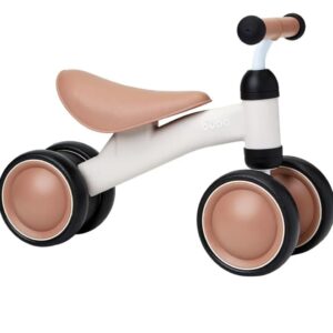 Bicicleta De Equilíbrio 4 Rodas Bege – Buba 20960
