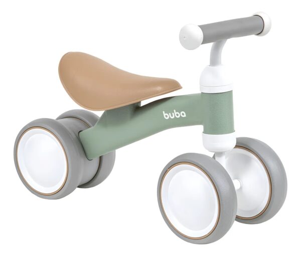 Bicicleta De Equilíbrio 4 Rodas Verde – Buba 18813