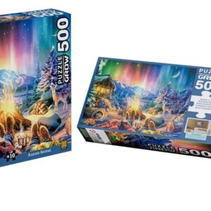Quebra-cabeça 500 peças Aurora Boreal – Grow