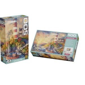 Quebra-cabeça 500 Peças Farol À Beira Mar – Grow