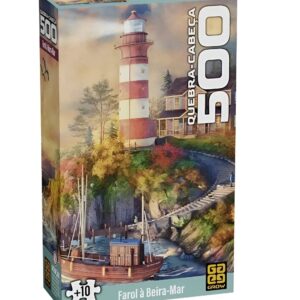 Quebra-cabeça 500 Peças Farol À Beira Mar – Grow