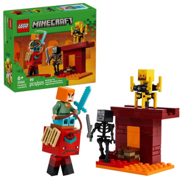 Lego Minecraft 21266 – A Batalha de Lava do Nether