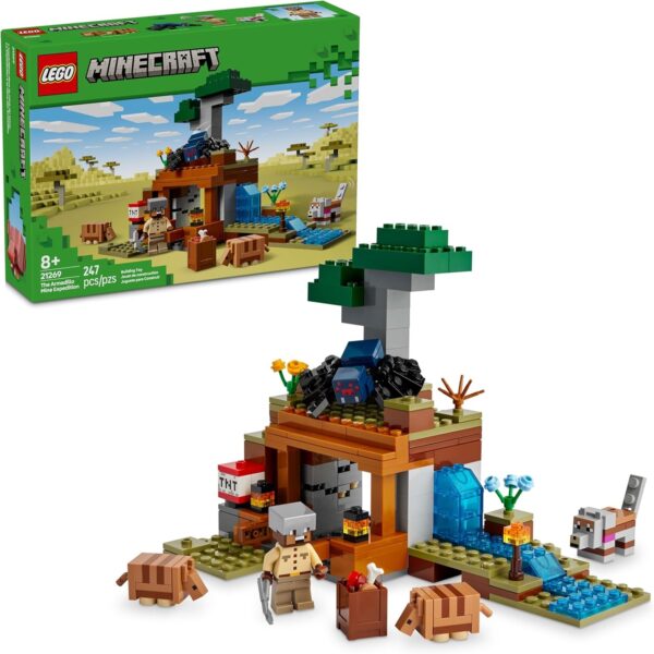 Lego Minecraft 21269 – Expedição na Mina do Tatu