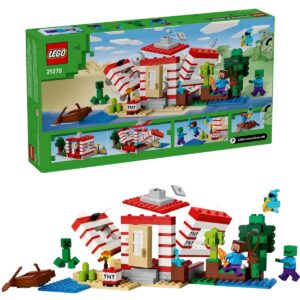 Lego Minecraft 21275 – A Casa Da Dinamite Na Selva 287 peças