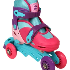 Patins Roller Infantil In-line Tri-line Quadri-line Candy (M) (33-36) – BEL