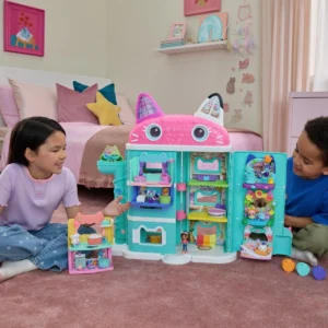 Casa Magica Da Gabby Dollhouse Playset Com Acessórios – O Filme – Sunny