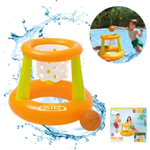 Jogo Basquete Cesta Inflável Com Bola – Intex 58504 kit 2