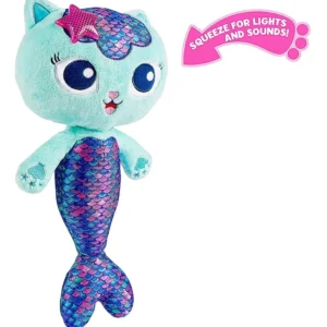 Pelúcia Gabby’s Dollhouse Mercat 33cm Com Luz E Som Sunny