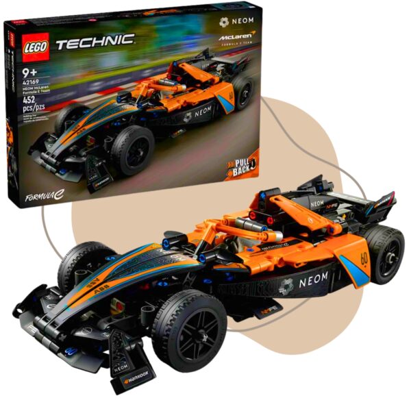 Lego Technic 42169 – Carro Neom Mclaren Formula e Race Car