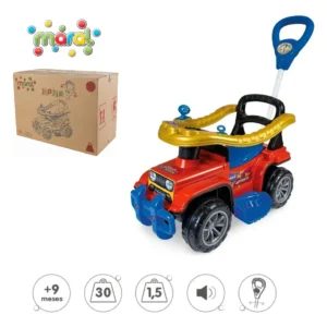 Carrinho Infantil de Passeio com Empurrador Jip Jip Spider – Maral 2097