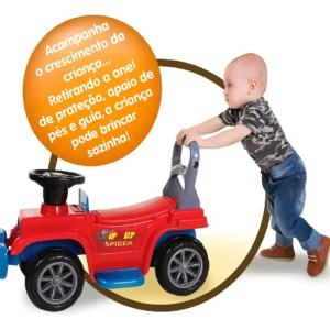 Carrinho Infantil de Passeio com Empurrador Jip Jip Spider – Maral 2097