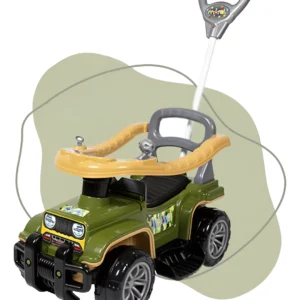 Carrinho Infantil de Passeio com Empurrador Jip Jip Militar – Maral 2059