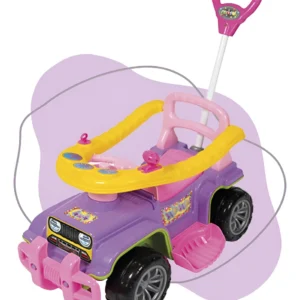 Carrinho Infantil de Passeio com Empurrador Jip Jip Menina – Maral 2058