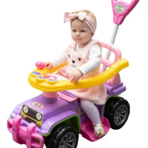 Carrinho Infantil de Passeio com Empurrador Jip Jip Menina – Maral 2058