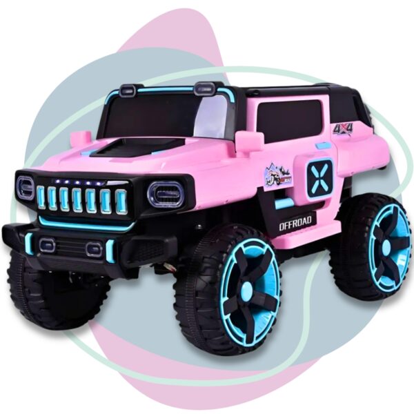 Carrinho Eletrico 4×4 Space Cross 12v Rosa – Zippytoys