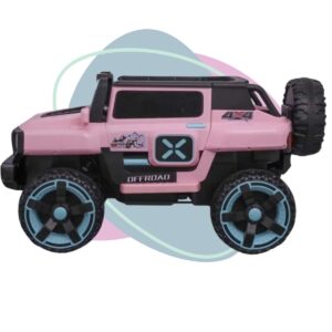 Carrinho Eletrico 4×4 Space Cross 12v Rosa – Zippytoys