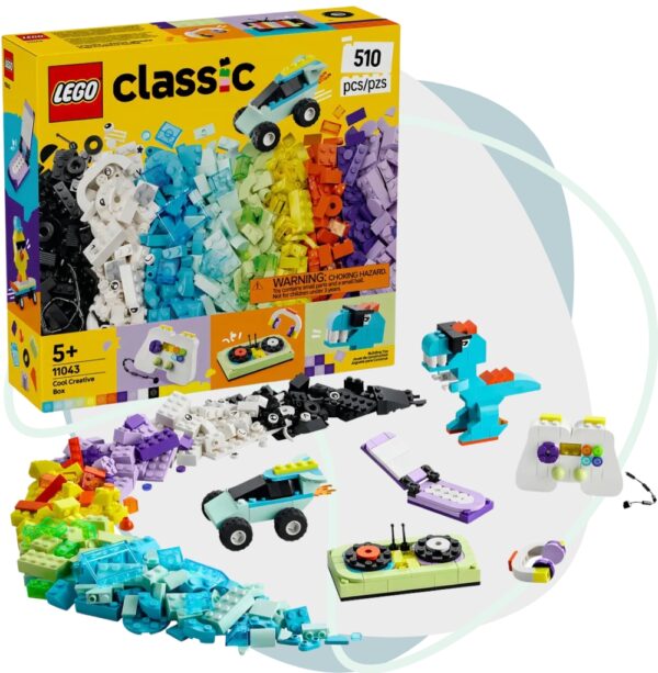 Lego Classic 11043 – Caixa Criativa Legal 510 Peças