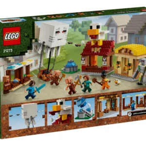 Lego Minecraft 21273 – O Ataque a Aldeira do Balao Ghast