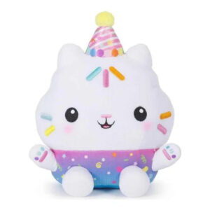 Pelucia Gabby’s Dollhouse Gato Cakey Com Som E Luz 26cm Sunny