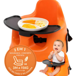 Assento para Alimentação de Chão para Bebê Sauro Tutti Baby cadeira portatil