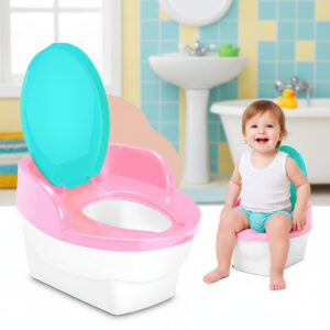Troninho 2 em 1 Baby Land Pinico Pipinico Vira Assento para Vaso Rosa Cardoso