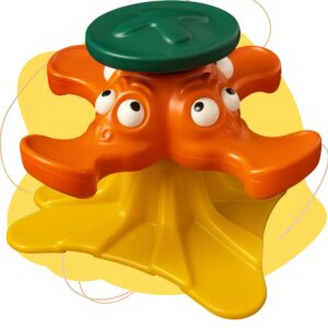 Gira-gira Infantil Xalingo Gira Gira Pato Com 4 Luagres De