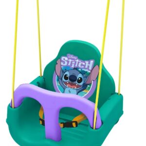 Balanço Infantil Com Encosto E Cinto Disney Stitch Xalingo 12243