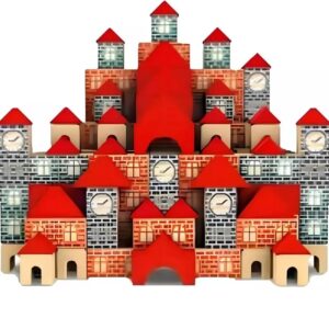 Brincando de Engenheiro – Nº7 Blocos de Montar 300 Peças Xalingo 67854
