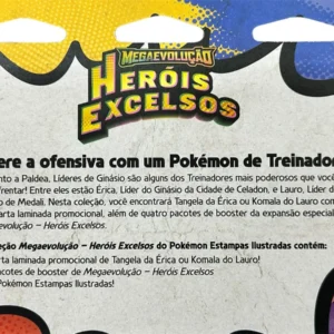 Pokemon Heróis Excelsos Mega Evolução 25 Cartas PACK VERDE