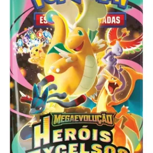 Pokemon Heróis Excelsos Mega Evolução 19 Cartas PACK ROXO