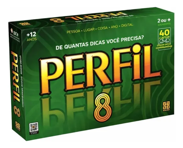 Jogo Perfil 8 Grow 04992 Jogo De Tabuleiro Original