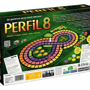 Jogo Perfil 8 Grow 04992 Jogo De Tabuleiro Original