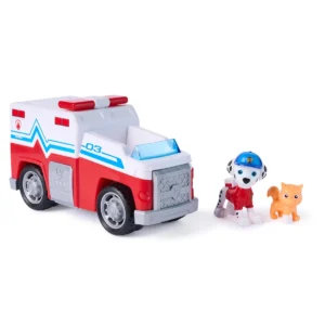 Patrulha Canina Caminhão de Resgate do Marshall Com Boneco e Amigo Sunny