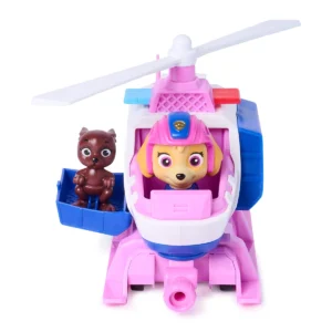 Patrulha Canina Helicóptero de Resgate da Skye Com Boneco e Amigo Sunny