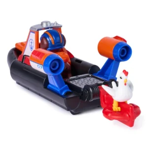 Patrulha Canina Aerodeslizador de Resgate do Zuma Com Boneco e Amigo Sunny