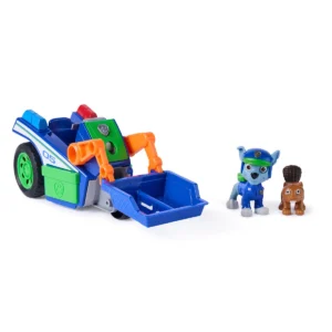 Patrulha Canina Reciclador De Resgate Do Rocky Com Boneco e Amigo Sunny