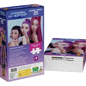 Quebra-cabeça 200 Peças Guerreiras Do K-pop Grow