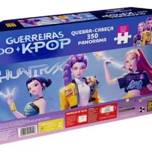 Quebra-cabeça 350 Peças Panorama Guerreiras Do K-pop GROW