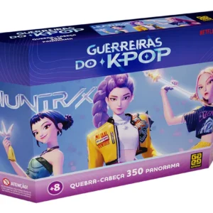 Quebra-cabeça 350 Peças Panorama Guerreiras Do K-pop GROW