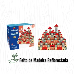 Brincando De Engenheiro – Nº8 Blocos de Montar 500 Peças Xalingo 67865