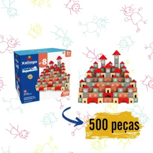 Brincando De Engenheiro – Nº8 Blocos de Montar 500 Peças Xalingo 67865